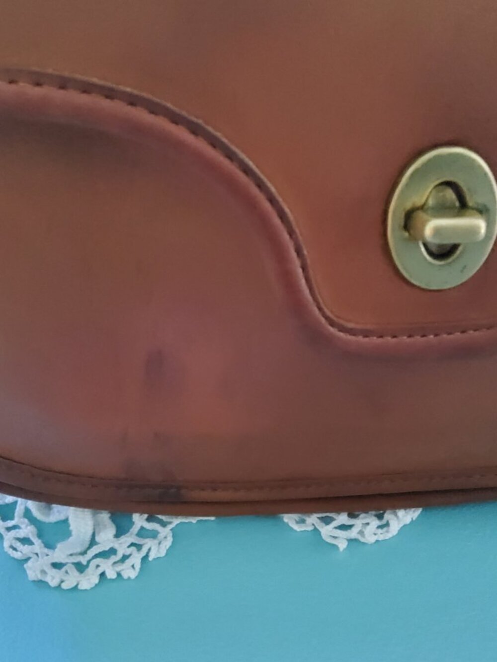 Vintage Coach Lenox Crossbody in British Tan 9918 - Picture 2 of 12